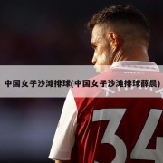 中国女子沙滩排球(中国女子沙滩排球薛晨)