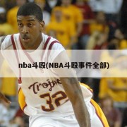 nba斗殴(NBA斗殴事件全部)