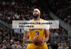 2020德国乒乓球公开赛(2020德国乒乓球公开赛混双)