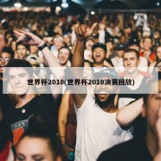 世界杯2010(世界杯2010决赛回放)