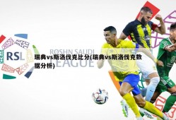 瑞典vs斯洛伐克比分(瑞典vs斯洛伐克数据分析)